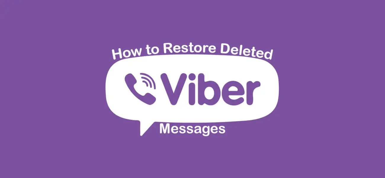 Πως βλέπω σβησμένα Μηνυματα στο Viber