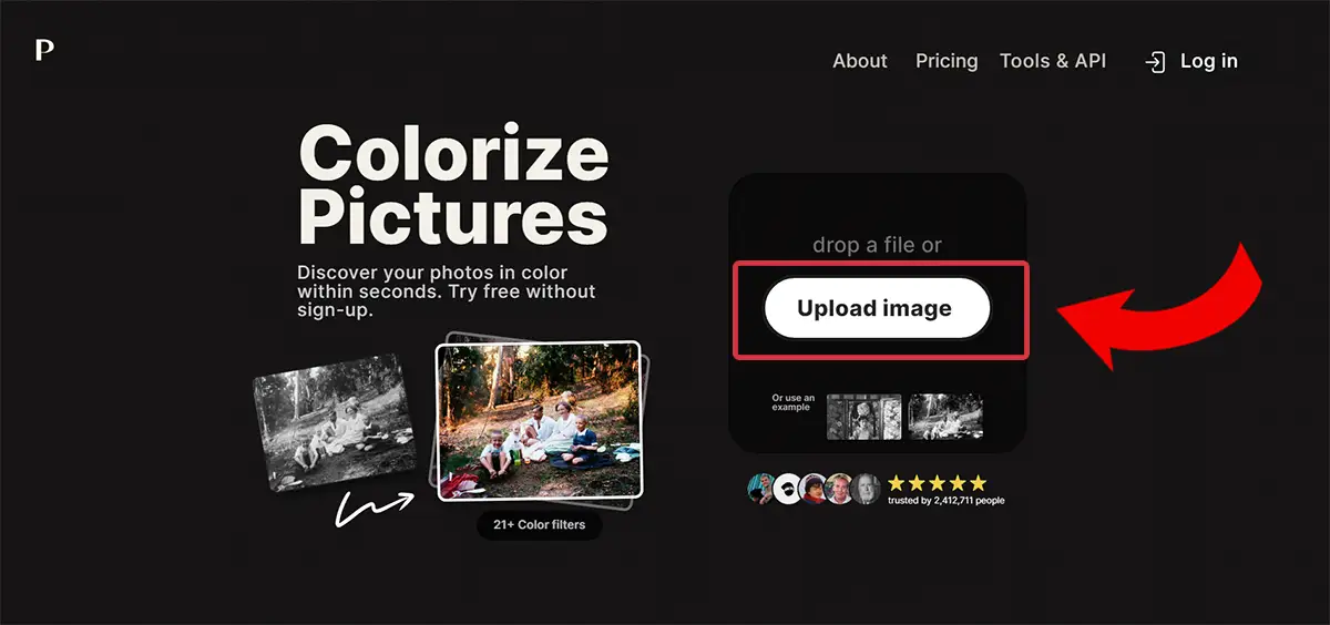 palette fm UPLOAD iMAGE