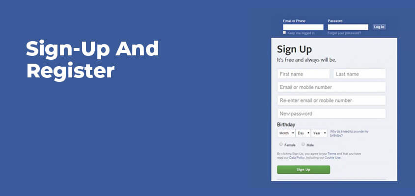 Step by step to set up your business page on facebook business Εγγραφή στο facebook