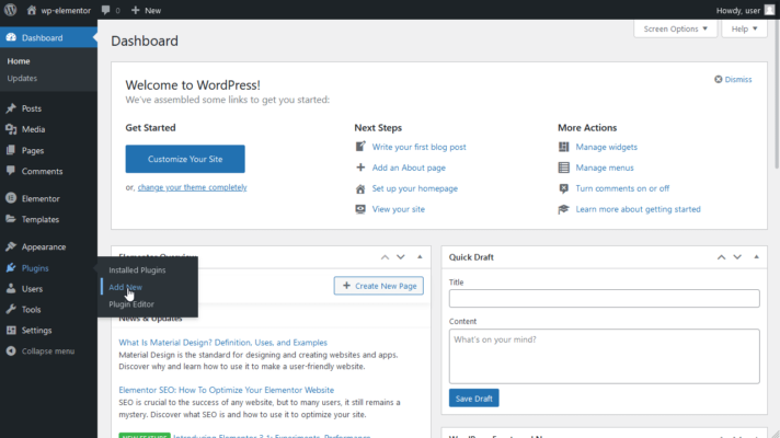 Πώς να εγκαταστήσετε το #1 Πρόσθετο - Elementor Εγκατάσταση elementor εγκατάσταση plugins