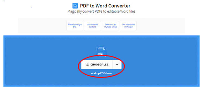 Πως να μετατρέψετε το αρχείο PDF σε WORD - #6 Λύσεις pdf σε word βήμα 1