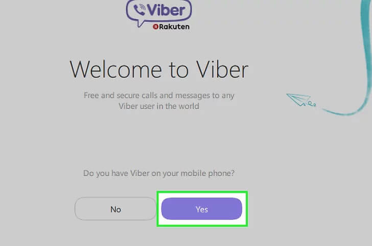 Viber εγκατάσταση στον υπολογιστή