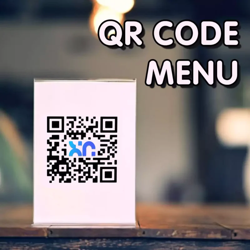 QR Code για εστιατόριο με ιστοσελίδα qr code menu