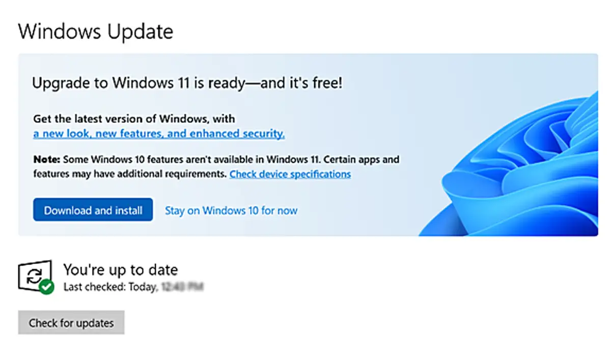 UPDATE WINDOWS 11
