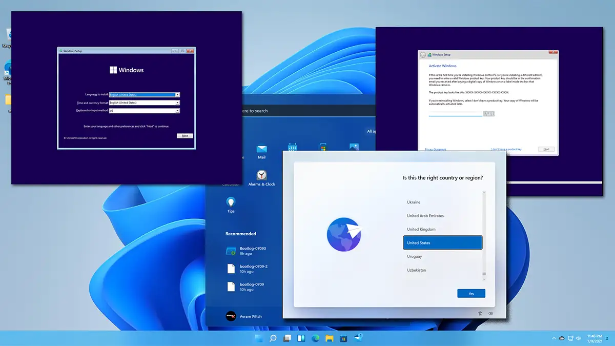 Βήματα για την εγκατάσταση των Windows 11 σε παλιό υπολογιστή