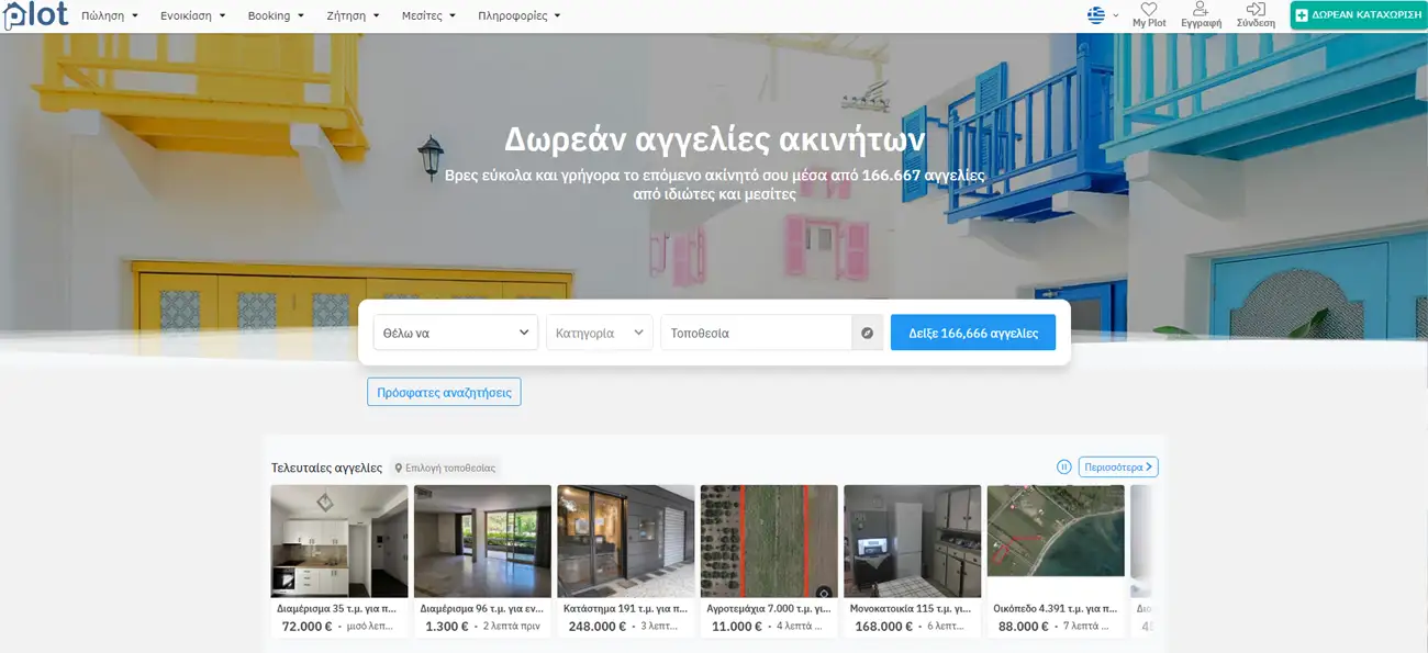 Τα καλυτερα site για ενοικιασεις σπιτιων: Βρείτε το Ιδανικό Κατάλυμα Δωρεάν αγγελίες ακινήτων plot.gr