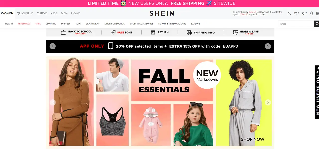 Shein Greece