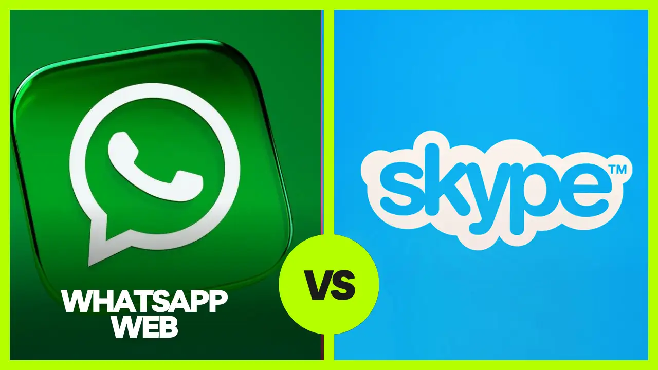 WhatsApp Web έναντι Skype