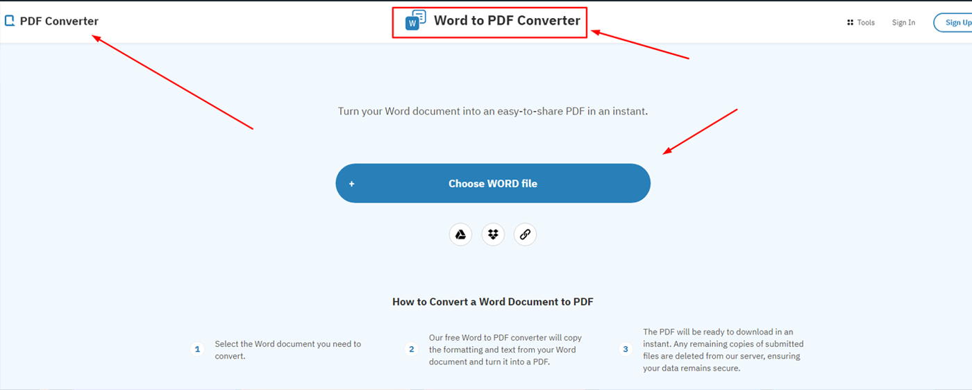 Πως μετατρέπω word σε pdf; PDF Converter Word to PDF Free