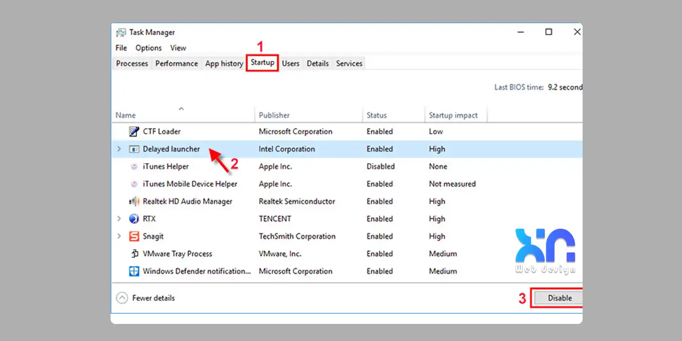 9 Αποτελεσματικές λύσεις για την επίλυση της υπερβολικής χρήσης της CPU στα Windows Απενεργοποιήστε τα προγράμματα εκκίνησης
