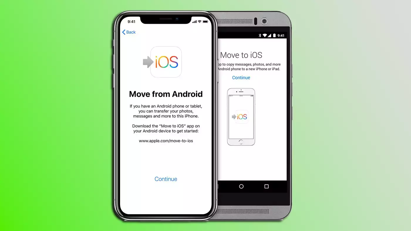 Μεταφορά δεδομένων μέσω Move σε iOS app
