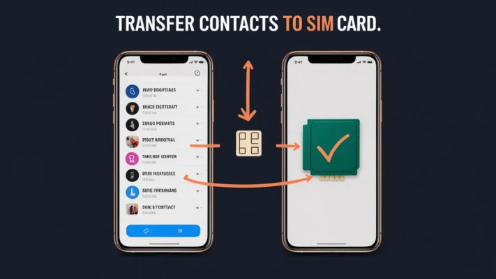 Πως κάνω μεταφορα επαφων στην καρτα sim;
