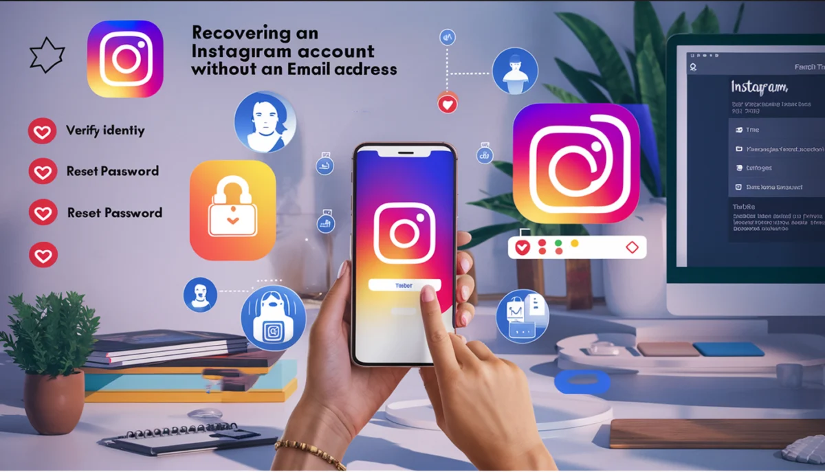 Βήματα για Ανακτηση λογαριασμου instagram χωρις email