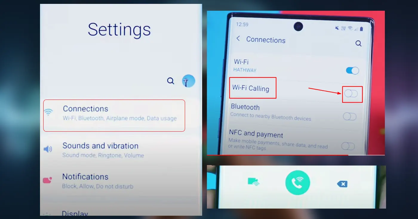 Wi-Fi Calling σε android