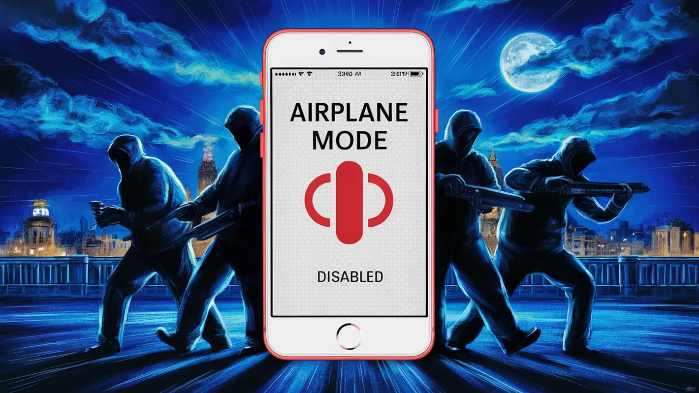 απενεργοποίηση Airplane Mode iphone από κλέφτες