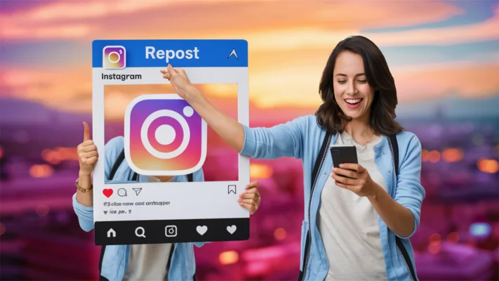 Πως κάνω repost στo instagram