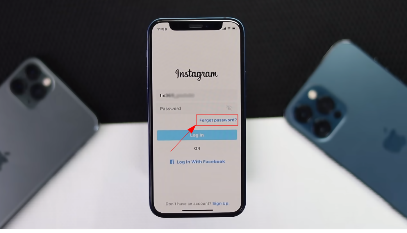 Ξεχάσατε τον κωδικό σας instagram