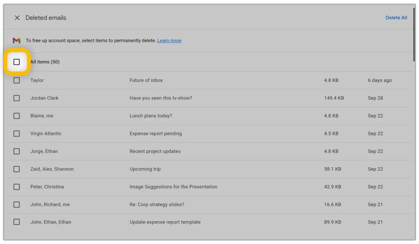 Γεμισε το gmail, δείτε πως γίνεται η απελευθέρωση χώρου στο gmail σας εύκολα Όλα τα στοιχεία