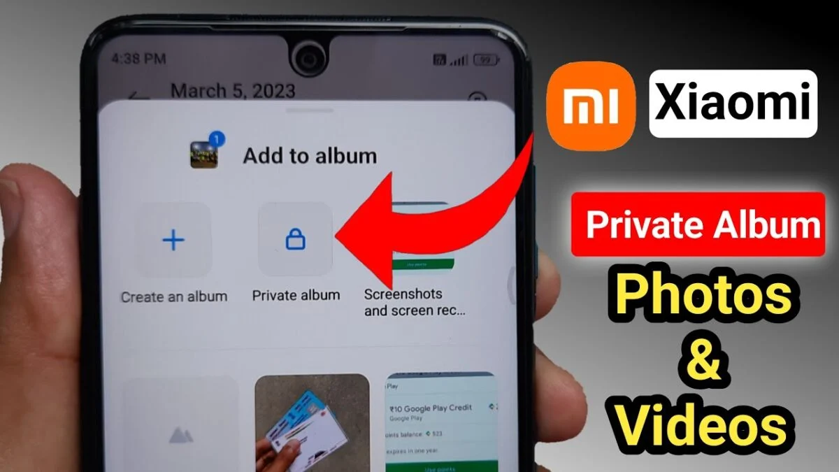 Xiaomi Redmi Private Album Photos and Videos MIUI 14 New Features Private Album