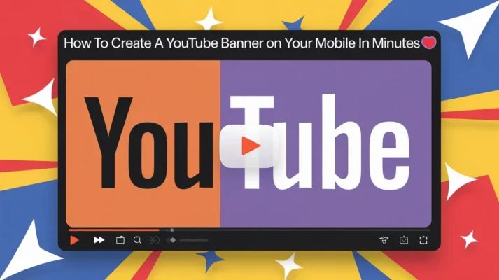 Πώς να Δημιουργήσετε ένα YouTube Banner στο Κινητό σας σε Λίγα Λεπτά 😱