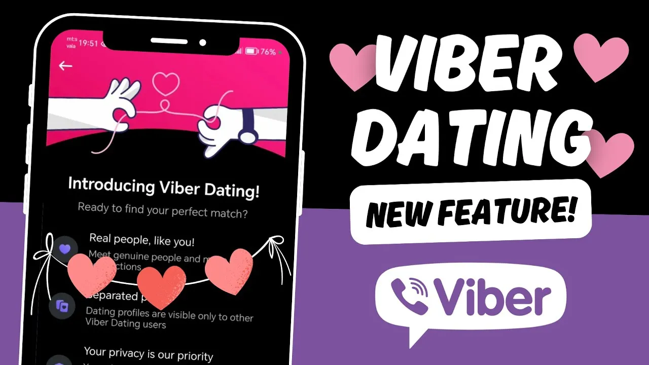 Viber Dating: Η νέα ασφαλής λειτουργία γνωριμιών μέσα στο Viber Βασικά χαρακτηριστικά του Viber Dating