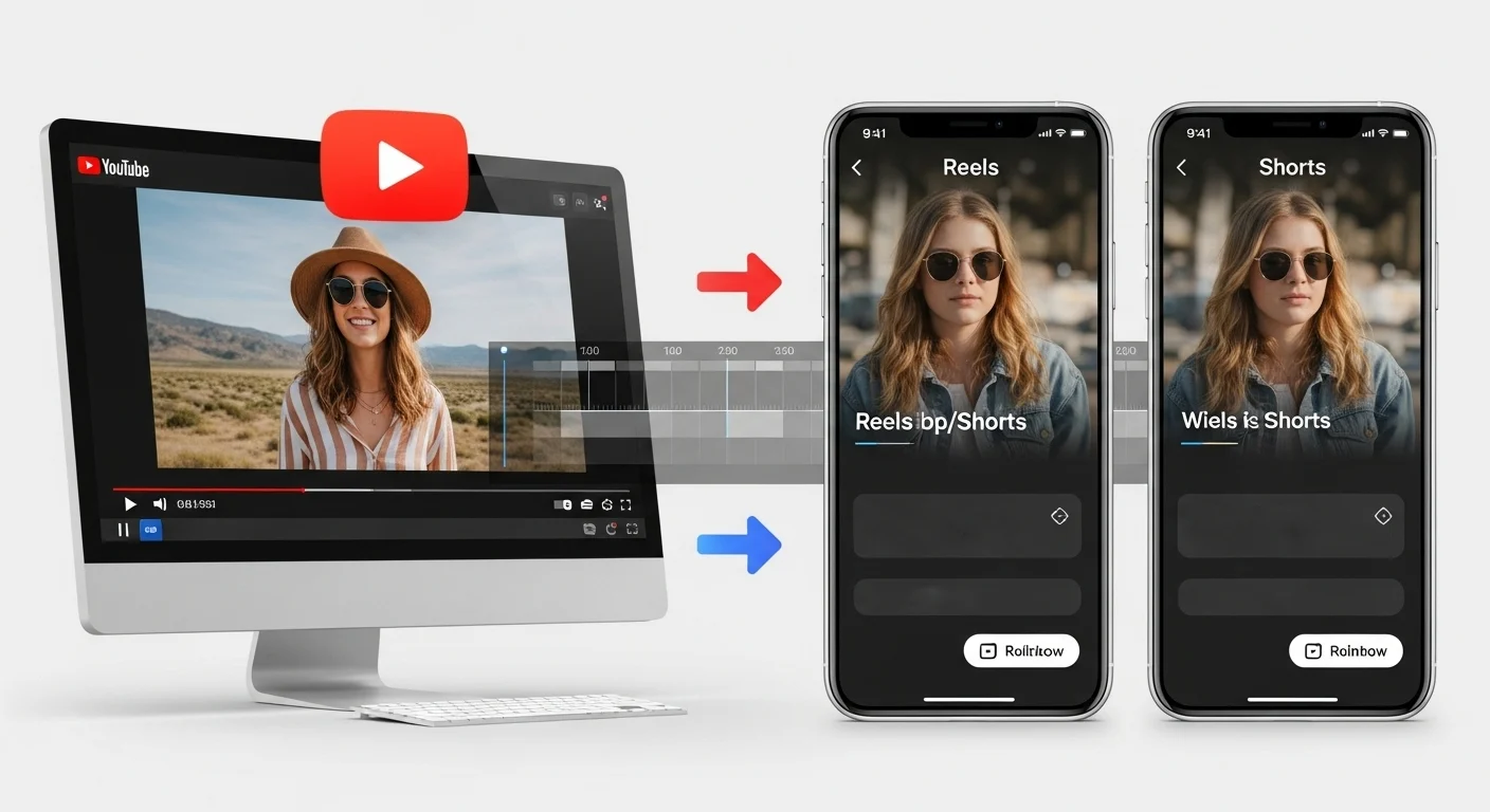 YouTube βίντεο σε Reels / Shorts με Υπότιτλους | Υπηρεσία Video Editing YouTube Βίντεο σε Reels