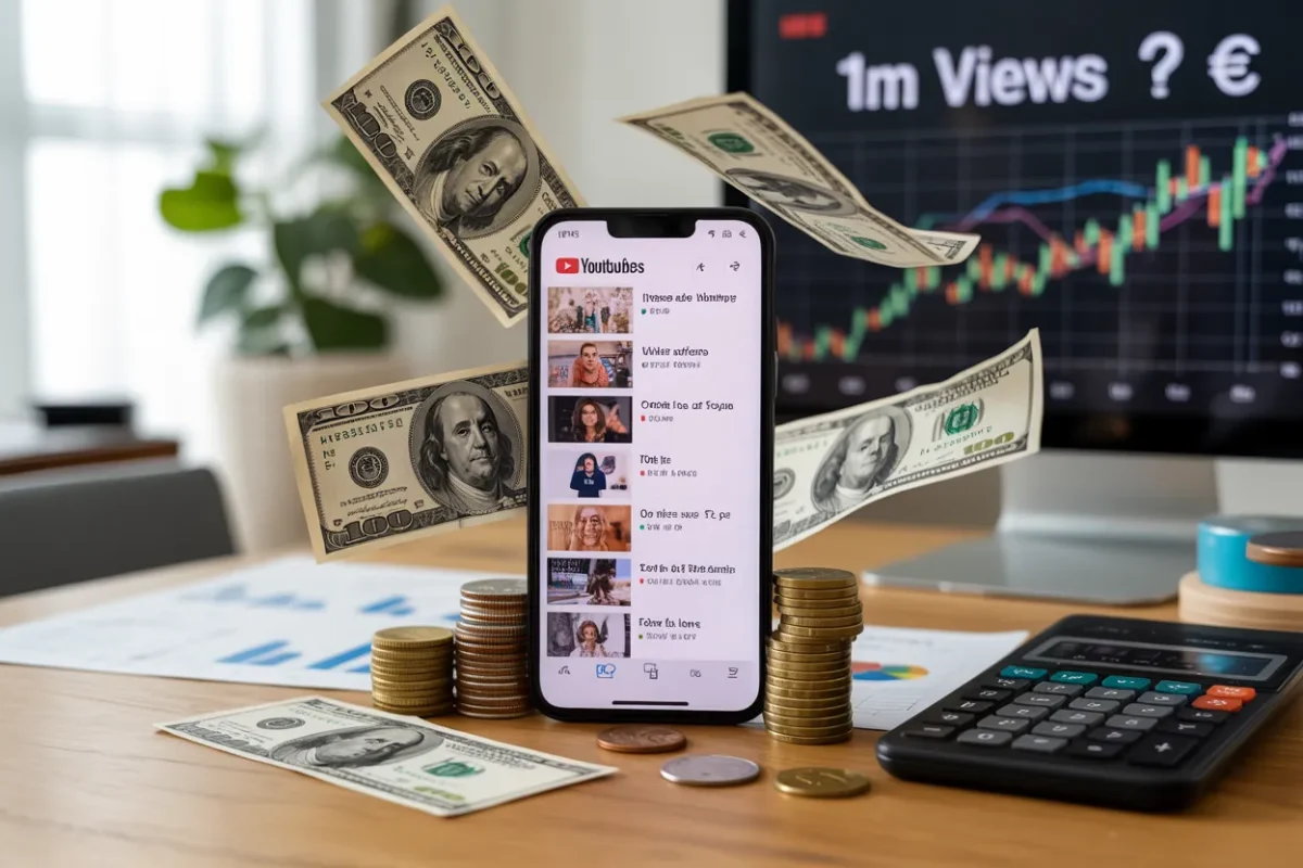 Πόσο πληρώνουν τα YouTube shorts για 1 εκατομμύριο προβολές; Πόσο πληρώνουν τα YouTube shorts για 1 εκατομμύριο προβολές;