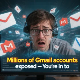 Εκατομμύρια Gmail λογαριασμοί εκτεθειμένοι