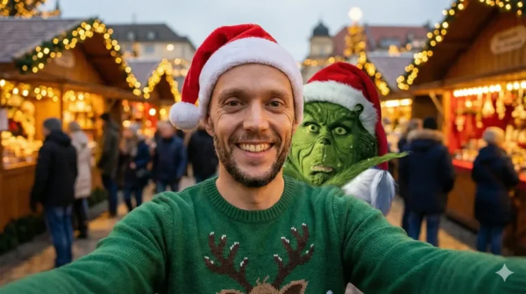 Grinch AI Prompts για Χριστούγεννα