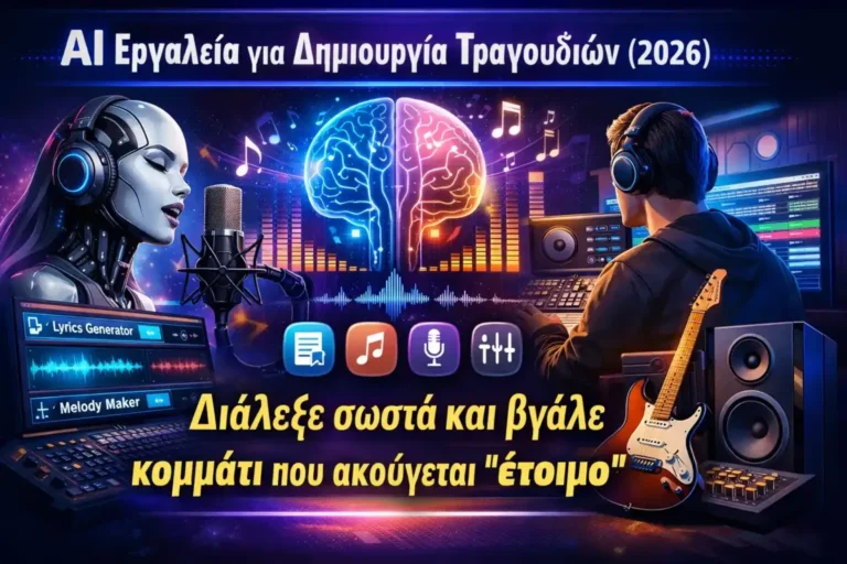 AI εργαλεία για δημιουργία τραγουδιών