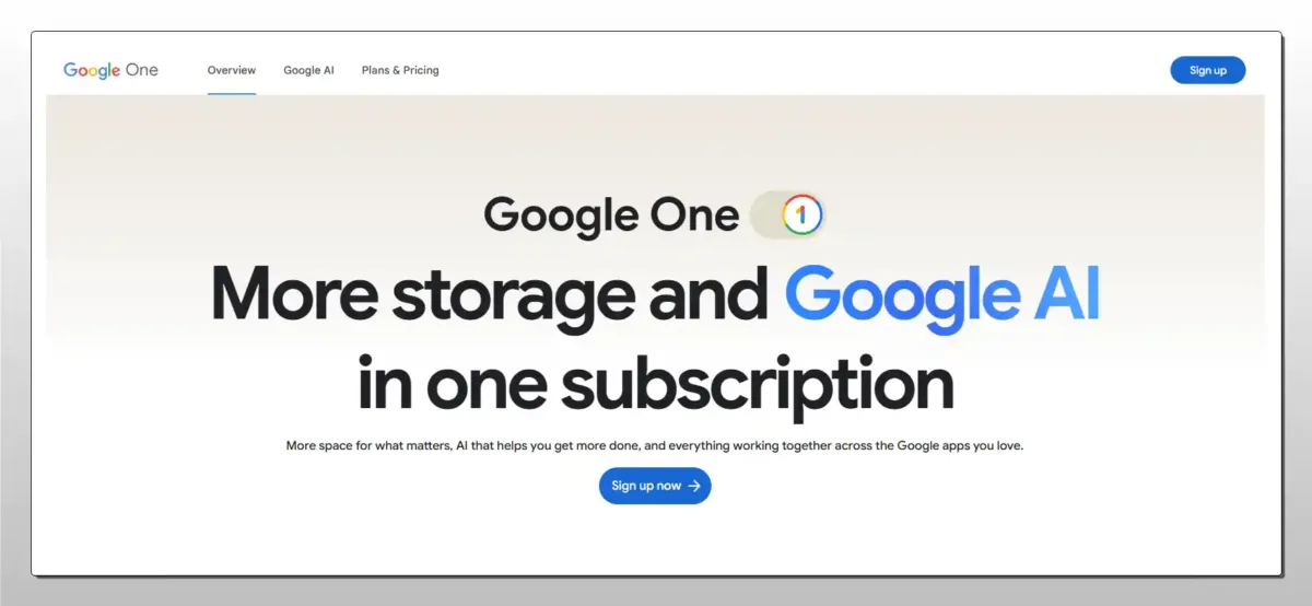 Google One