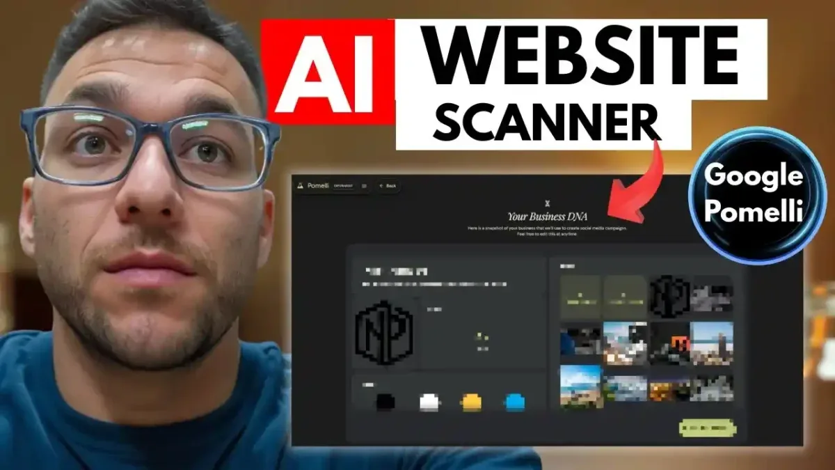 Google Pomelli AI: Πώς μετατρέπεις ένα site σε έτοιμο πακέτο marketing (δωρεάν εργαλείο) Google Pomelli AI Turns ANY Site Into A Complete Money Making System