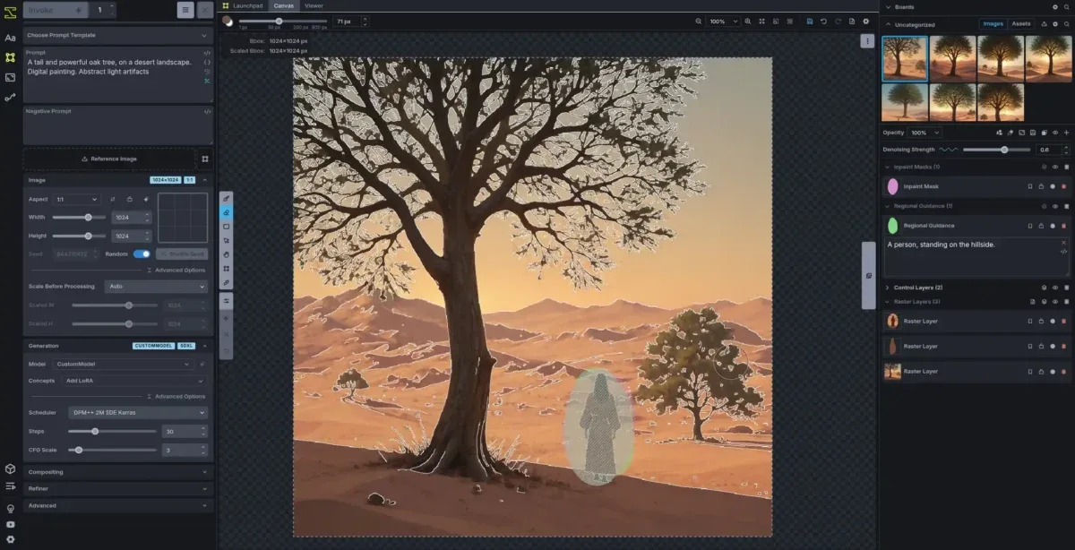 InvokeAI Γρήγορη εγκατάσταση και πρώτη εικόνα