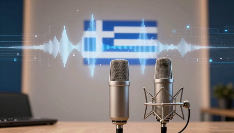 AI voice over Ελληνικά