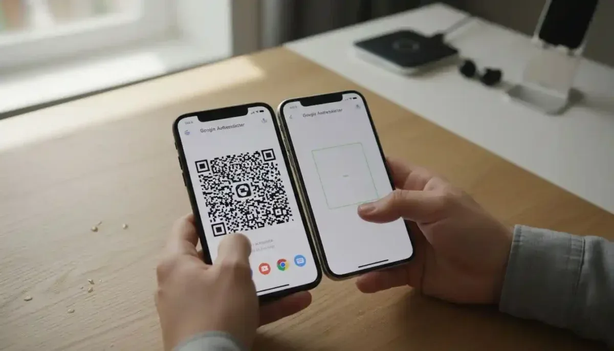 Google Authenticator μέσω QR code