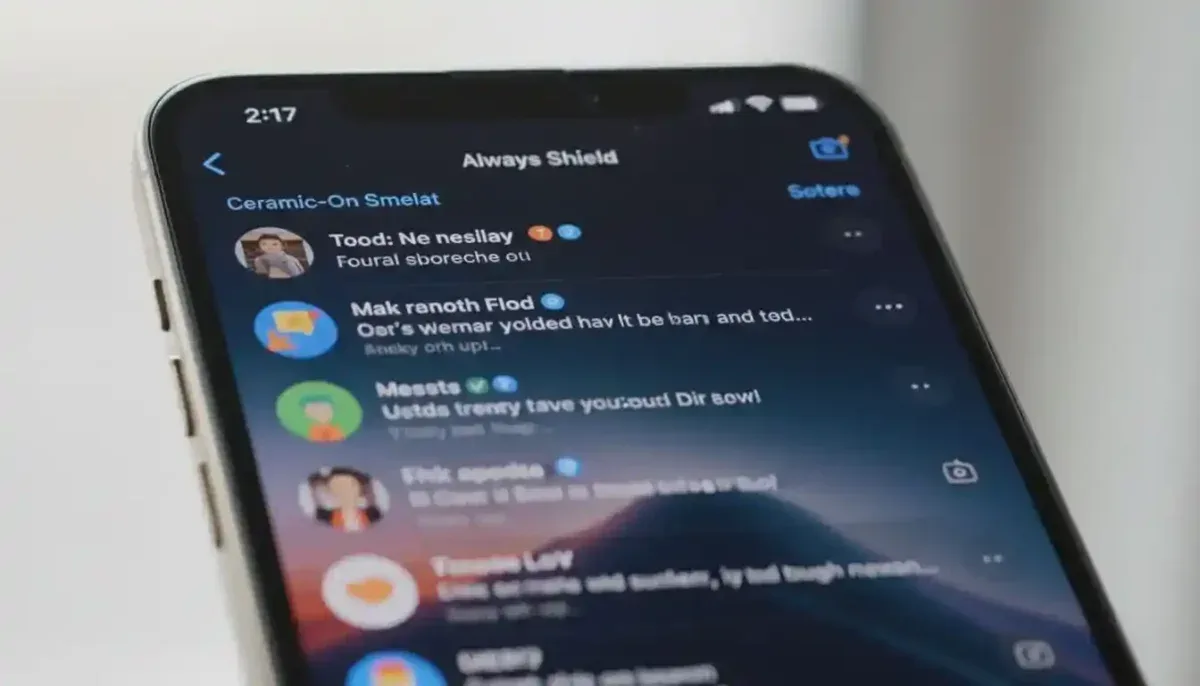 Οθόνη και αντοχή: OLED, 120Hz ProMotion, Always-On, Ceramic Shield 2