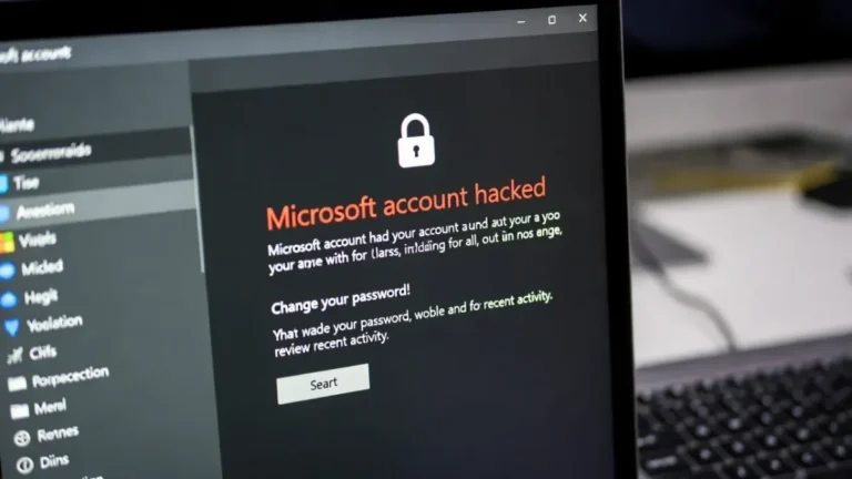 Microsoft account hacked