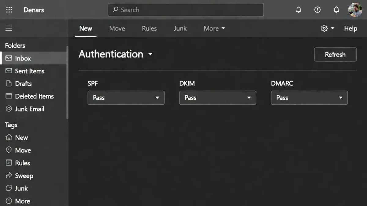SPF, DKIM, DMARC