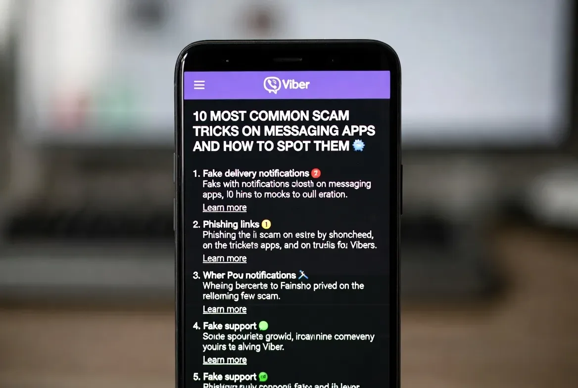 Πριν δεις τα κόλπα μάθε τα σημάδια που προδίδουν σχεδόν κάθε απάτη στο Viber
