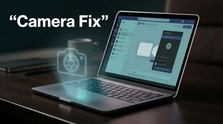 Teams Κάμερα Δεν Λειτουργεί στο Laptop; 9 Fixes Βήμα Βήμα 1