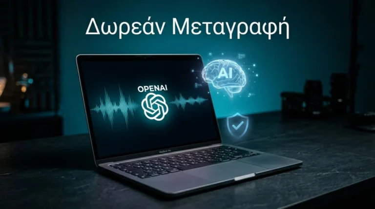 Πώς να κάνεις Audio to Text δωρεάν στον υπολογιστή σου με το Vibe 1