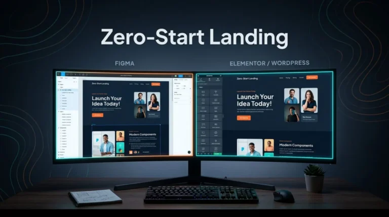Google Stitch to Elementor: στήνεις landing page χωρίς να ξεκινάς από το μηδέν 1