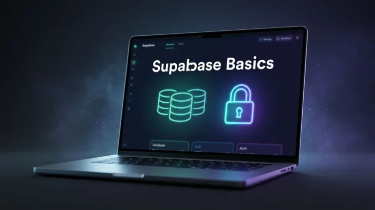 Supabase για Αρχάριους: Πώς Στήνεις Database και Auth Χωρίς Backend 1