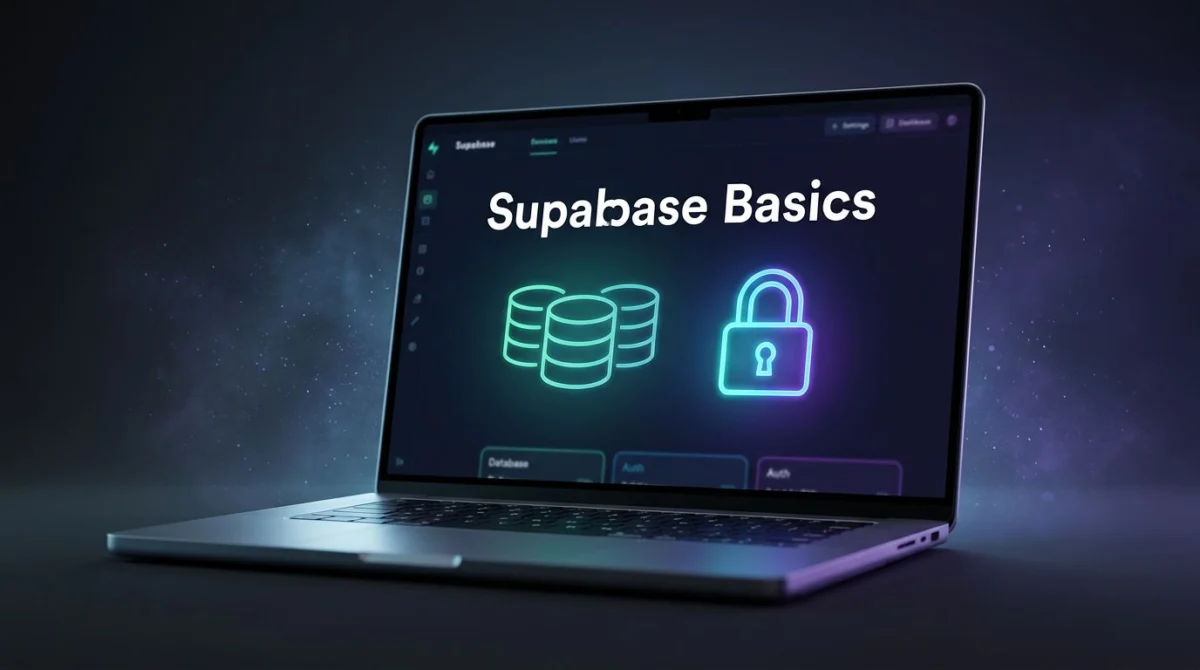 Supabase για Αρχάριους: Πώς Στήνεις Database και Auth Χωρίς Backend 1