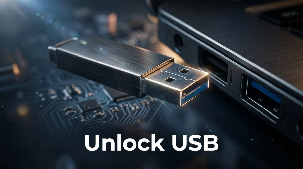 Προστασία εγγραφής από USB: Πώς να την αφαιρέσεις 1