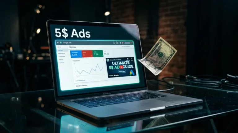YouTube Ads με 5$ τη μέρα: Πώς να στήσεις καμπάνια στο Google Ads το 2026 1