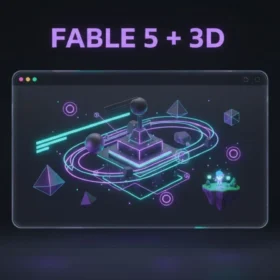 Fable 5 για web design: 7 δοκιμές με 3D 1