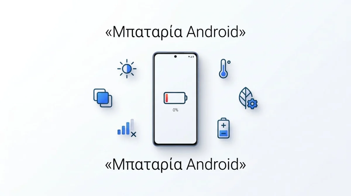 Η μπαταρία Android αδειάζει γρήγορα; 10 ρυθμίσεις 1