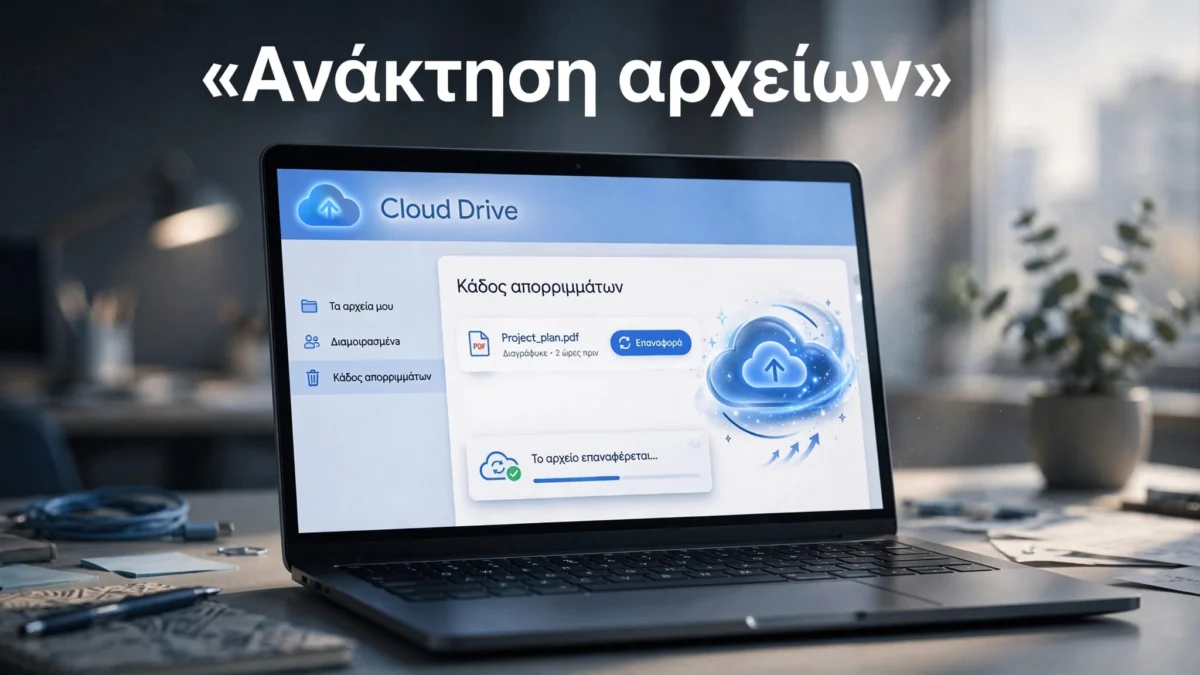 Ανάκτηση διαγραμμένων αρχείων Google Drive: οδηγός 1