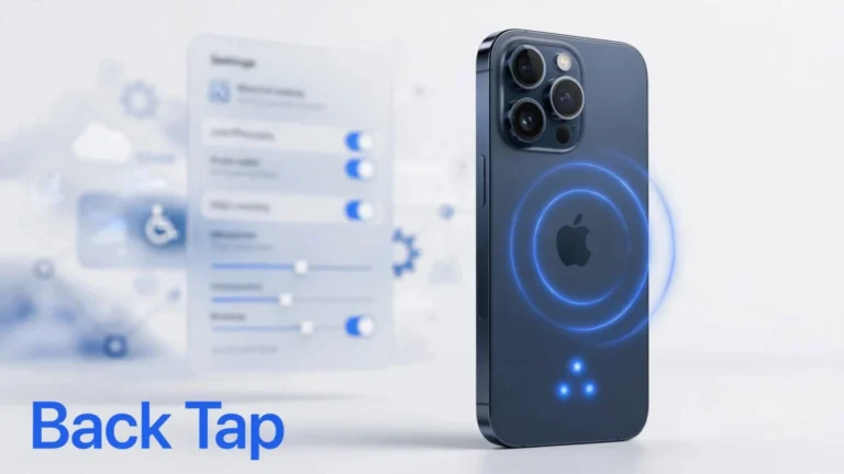 Back Tap στο iPhone: Ρύθμιση διπλού και τριπλού πατήματος 1